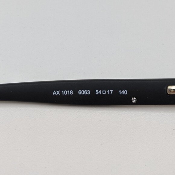 🕶️Armani Exchange AX1018 Eyeglasses 54/17 140 /ALI845🕶️ - Picture 3 of 7